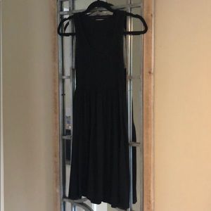 Black casual dress